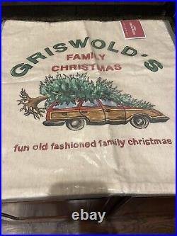 Pottery Barn National Lampoon’s Christmas Vacation Griswold’s Pillow Cover NWT