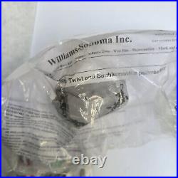 Pottery Barn Peppermint Twist Bauble String Lights GARLAND- 6 ft New in Package