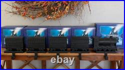 Pottery Barn / Polar Express Stocking Holder, Engine and 4 Train Carts Set