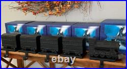 Pottery Barn / Polar Express Stocking Holder, Engine and 4 Train Carts Set