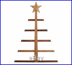 Pottery Barn Stocking Tree Advent Calendar 41H Wall Mount Christmas Retail $199