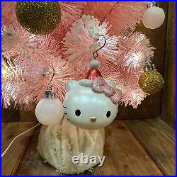 Pottery Barn Teen Hello Kitty Light Up All In One Decorated Tree Rare