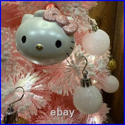 Pottery Barn Teen Hello Kitty Light Up All In One Decorated Tree Rare