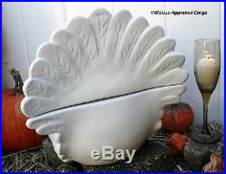 Pottery Barn Turkey Tureen -nib- Iconic, Never Needs Carving And Ready To Serve