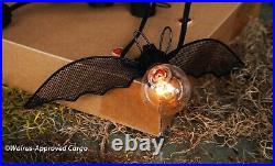 Pottery Barn Vampire Bat String Lights -nib- Spread Some Dread Across Any Space