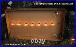 Pottery Barn Vampire Bat String Lights -nib- Spread Some Dread Across Any Space