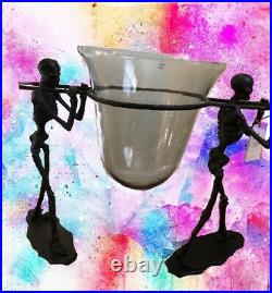 Pottery Barn Walking Dead Serve Bowl and Stand