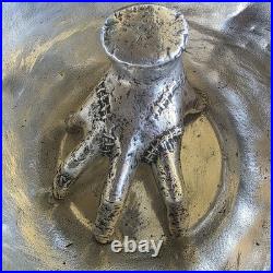 Pottery Barn Wednesday Thing Hand Halloween Candy Bowl New