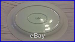 Pottery barn reindeer Rudolph large oval serving platter