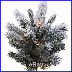 PreLit Christmas Tree 9' Pine Artificial 500 Clear Light Stand Xmas Home Decor