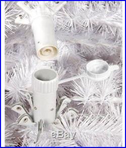 Pre-Lit 7.5' Berkshire Pine White Artificial Christmas Tree Color Changing Home