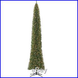 Pre Lit Christmas Tree Clear Lights 12' Artificial Holiday Decor Xmas Decoration