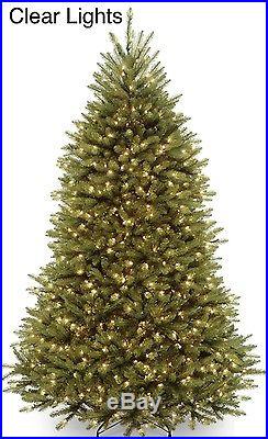 Pre-Lit Christmas Tree Green Artificial Fir 750 Clear Lights Holiday Decoration