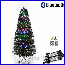 Pre Lit Christmas Tree SMART Led Lights Fibre Optic Home Decorations Xmas Gifts