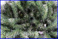 Pre Lit Green Christmas Tree Artificial Bushy Snow Covered XMAS Home Decor 4FT