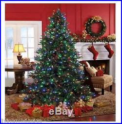 Pre-Lit with 600 Color Changing LED Lights Artificial 7.5' Christmas Tree