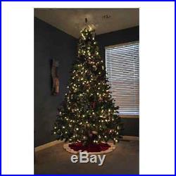 Prelit Artificial Christmas Tree 7.5 Ft Xmas Holiday Decoration Lights Spruce