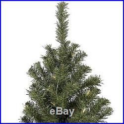 Prelit Christmas Tree 7.5' Ft Spruce Artificial With Stand and 550 Clear Lights