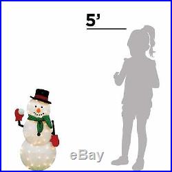Prelit Snowman 32 In Christmas Decorations Clearance Prime Yard Statue Outdoor