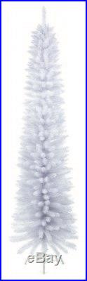 Premier Pine Pencil Slim Christmas Tree White 200cm/2m FREE P&P