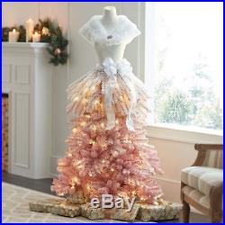 Premium 5′ Dress Form Christmas Tree (Champagne) 5 Ft