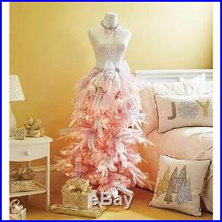 Premium 5′ Dress Form Holiday Christmas Tree Mannequin Christmas decor IN PINK