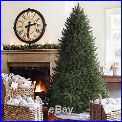 Premium Green Artificial Christmas Tree Unlit Pine Holiday Inside