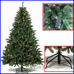 Premium Luxury Colorado Pre-Lit Frosted Christmas Spruce Artifical Pine XmasTree