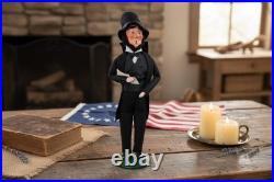 Primitive Byers Choice Historical Abraham Lincoln 564 Caroler
