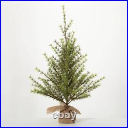 Primitive Christmas 3′ Chartreuse Farmhouse Pine Tree