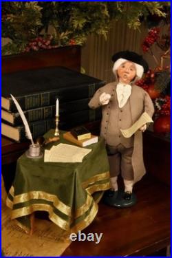 Primitive Collectable Byers Choice John Adams 572 Primitive Collectable Byers Choice John Adams 572
