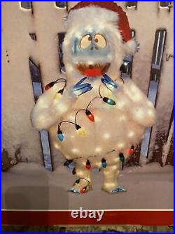 ProductWorks 32-Inch Pre-Lit Rudolph the Red-Nosed Reindeer Bumble Christmas Yar