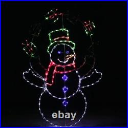 ProductWorks Pro Line Animated Christmas Display Set with 60 Snowman & 48 Santa ProductWorks Pro Line Animated Christmas Display Set with 60 Snowman & 48 Santa