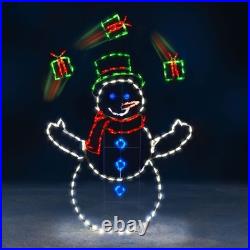 ProductWorks Pro Line Animated Christmas Display Set with 60 Snowman & 48 Santa ProductWorks Pro Line Animated Christmas Display Set with 60 Snowman & 48 Santa