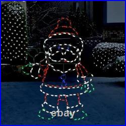 ProductWorks Pro Line Animated Christmas Display Set with 60 Snowman & 48 Santa ProductWorks Pro Line Animated Christmas Display Set with 60 Snowman & 48 Santa