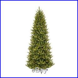 Puleo 7.5 ft Pre-Lit Slim Fraser Fir 500 Clear Lights Christmas Tree