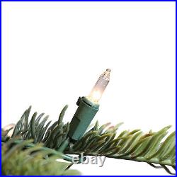 Puleo International 6.5 Foot Artificial Prelit Montclair Fir Christmas Tree