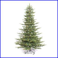 Puleo International 7.5 Aspen Green Fir Pre-lit Christmas Tree