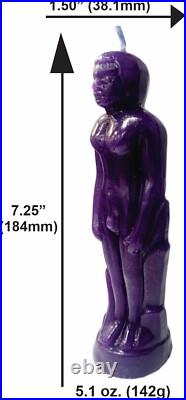 Purple Man Image 7.25 Candle Vela Con Imagen De Hombre Pagan Spell Hoodoo Purple Man Image 7.25 Candle Vela Con Imagen De Hombre Pagan Spell Hoodoo