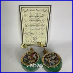 Qty (16) The Bradford Exchange Kitten Expeditions Heirloom Ornament Collection