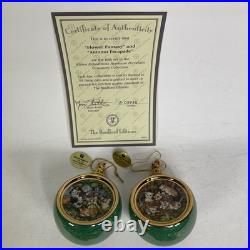Qty (16) The Bradford Exchange Kitten Expeditions Heirloom Ornament Collection