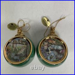 Qty (16) The Bradford Exchange Kitten Expeditions Heirloom Ornament Collection