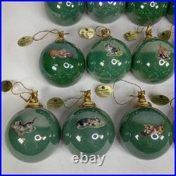 Qty (16) The Bradford Exchange Kitten Expeditions Heirloom Ornament Collection