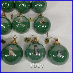 Qty (16) The Bradford Exchange Kitten Expeditions Heirloom Ornament Collection