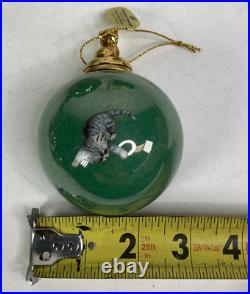 Qty (16) The Bradford Exchange Kitten Expeditions Heirloom Ornament Collection