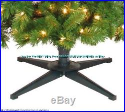 Quick Set Pre-Lit 7.5' KENNEDY FIR CHRISTMAS TREE with1061 Tips 600 Clear Lights