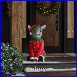 RARE 2.5 ft LED Christmas Dominick Donkey Santa Blow Mold Home Depot 2026 VIRAL