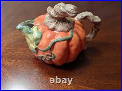 RARE BICO 9-Piece Fall Harvest Pumpkin Ceramic Decor Collection Cornucopia