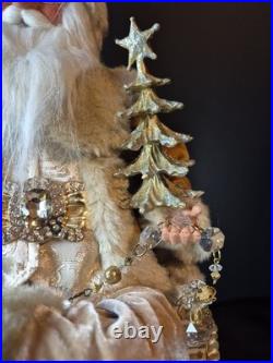 RARE Karen Didion Signature Collection Santa. Golden Masterpiece. Lit/Signature