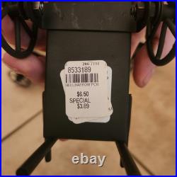RARE NEW S/8 Pottery Barn Wheelbarrow Placecard Holders Rustic Metal